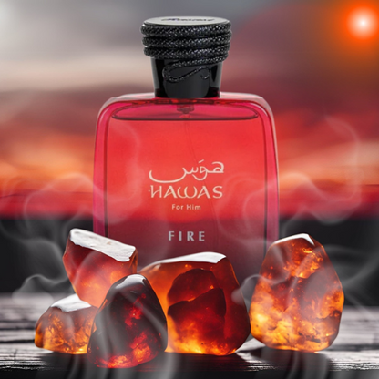Rasasi Hawas Fire 3.4 Oz Edp Unisex