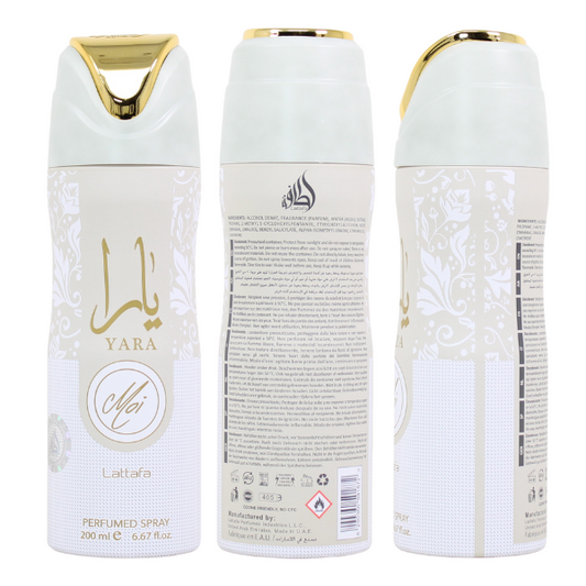 Lattafa Body Spray Yara Moi 6.6 Oz Women