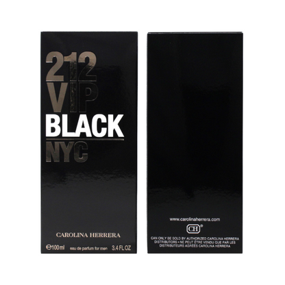 Carolina Herrera 212 Vip Black 3.4 Oz Edp Men