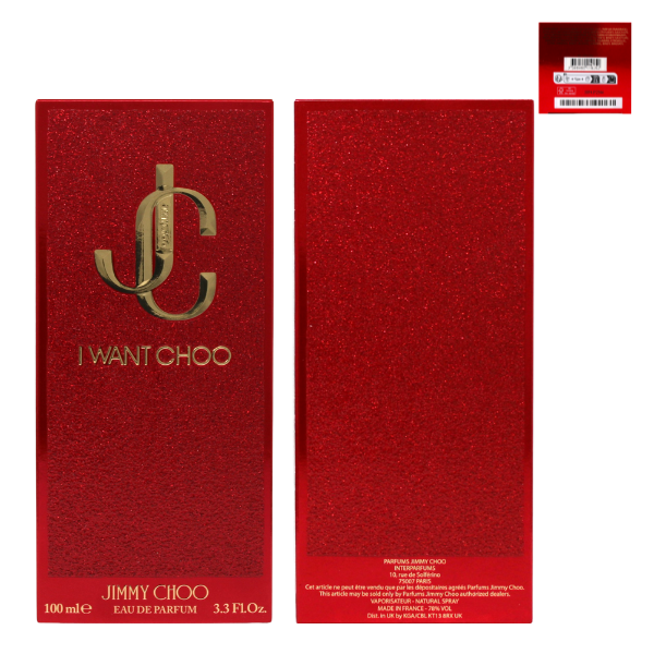 Jimmy Choo I Want Choo 3.4 Oz Edp Women