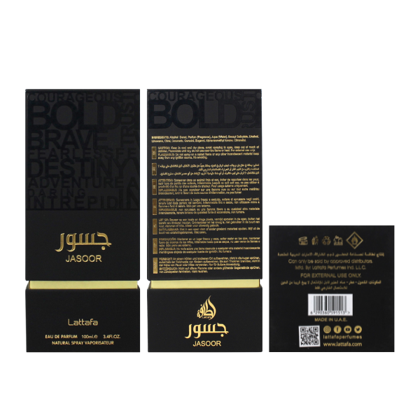 Lattafa Jasoor 3.4 Oz EDP for Men
