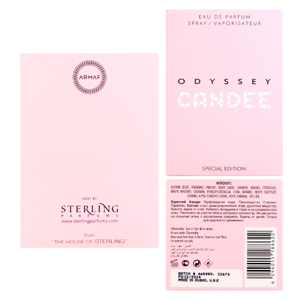 Armaf Odyssey Candee 3.4 Oz EDP for Women