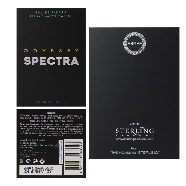 Armaf Odyssey Spectra 3.4 Edp Men
