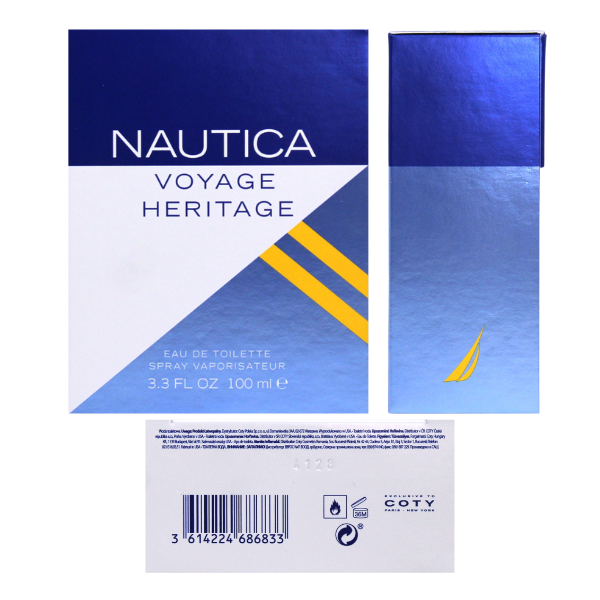 Nautica Voyage Heritage 3.4 Oz Edt Men