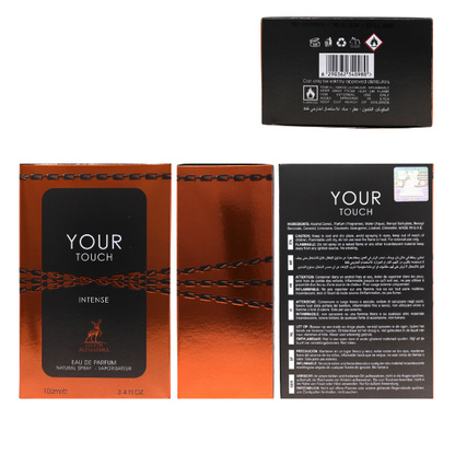 Maison Alhambra Your Touch Intense 3.4 Oz EDP for Men
