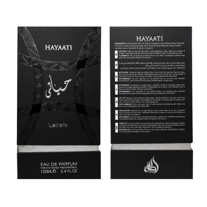 Lattafa Hayaati 3.4 Oz EDP for Men
