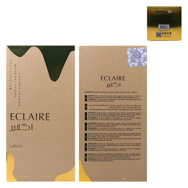 Lattafa Eclaire 3.4 Oz Edp Women