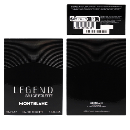 Mont Blanc Legend 3.3 Oz Edt Men