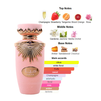 Lattafa Haya 3.4 Oz EDP for Women