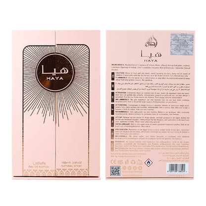 Lattafa Haya 3.4 Oz EDP for Women