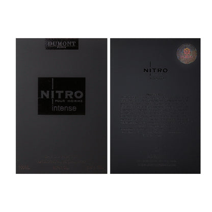 Dumont Nitro Intense 3.4 Oz EDP for Men