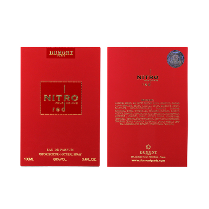 Dumont Nitro Red 3.4 Oz Edp Men