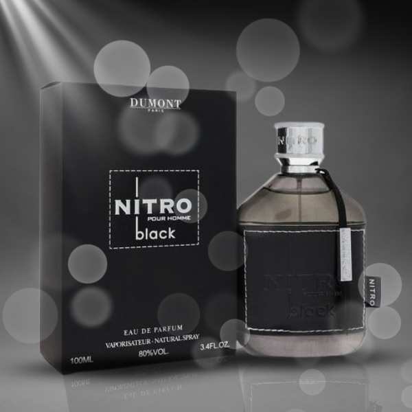 Dumont Nitro Black 3.4 Oz EDP for Men