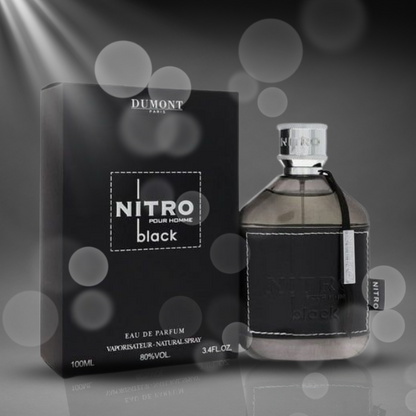 Dumont Nitro Black 3.4 Oz EDP for Men
