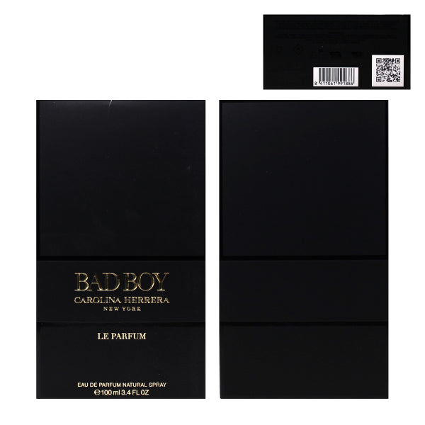 Carolina Herrera Bad Boy 3.4 Oz Le Parfum Men