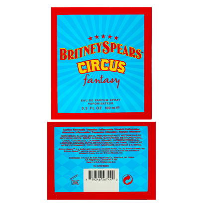 Britney Spears Circus Fantasy 3.4 Oz EDP for Women