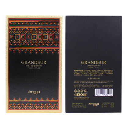 Zimaya Grandeur 3.4 Oz  Edp Unisex