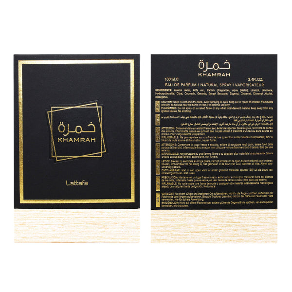 Lattafa Khamrah 3.4 Oz EDP Unisex