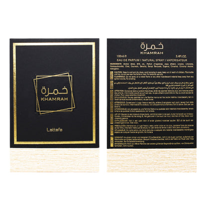 Lattafa Khamrah 3.4 Oz EDP Unisex