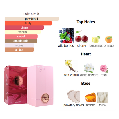 Armaf Yum Yum 3.4 Oz Edp Women
