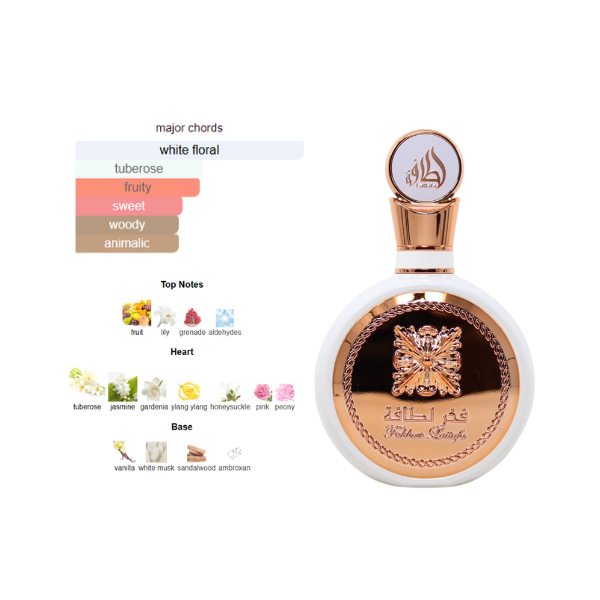 Lattafa Fakhar 3.4 Oz EDP for Women