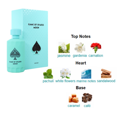 Jo Milano Game Of Spades Moon 3.4 Oz Edp Unisex