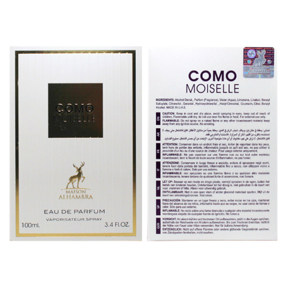 Maison Alhambra  Como Moiselle 3.4 Oz EDP for Women