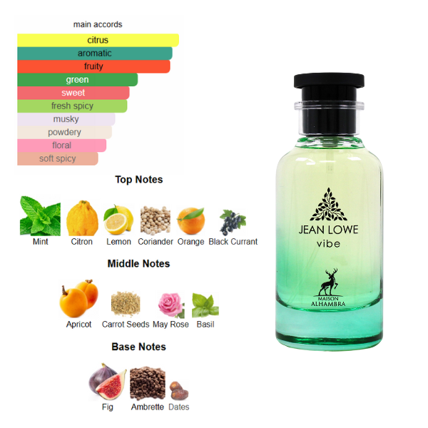 Maison Alhambra Jean Lowe Vibe 3.4 Oz EDP Unisex