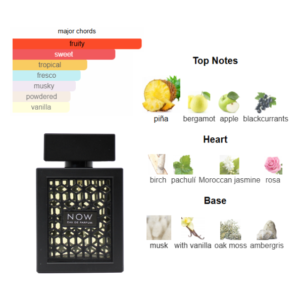 Lattafa Rave Now 3.4 Oz Edp Unisex