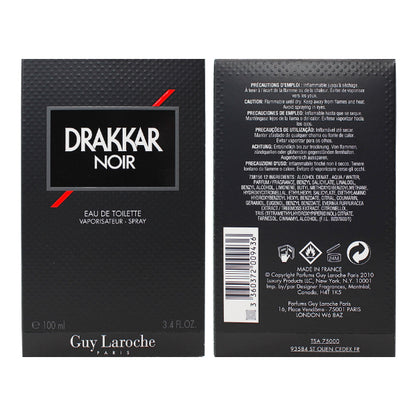Guy Laroche Drakkar Noir 3.4 Oz EDT for Men
