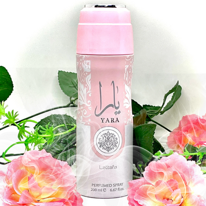 Lattafa Body Spray Yara 6.6 Oz Women