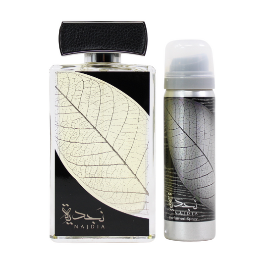 Lattafa Najdia 2 pc Set (3.4 Oz EDP + 1.7 Oz Deo) for Men