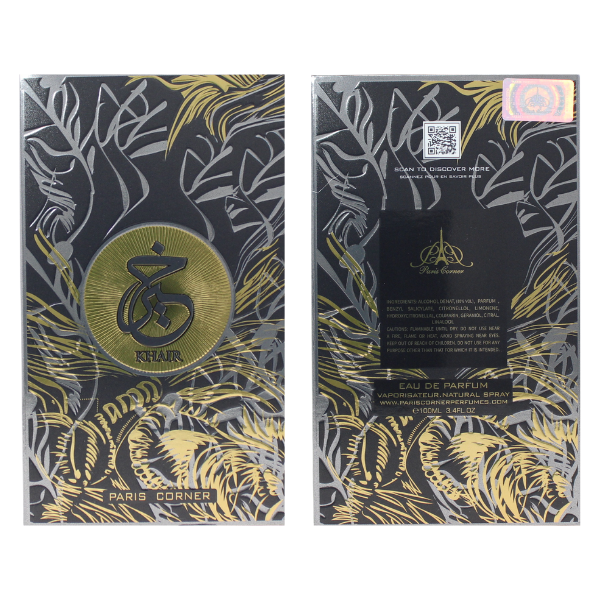 Paris Corner Khair 3.4 Oz Edp Unisex