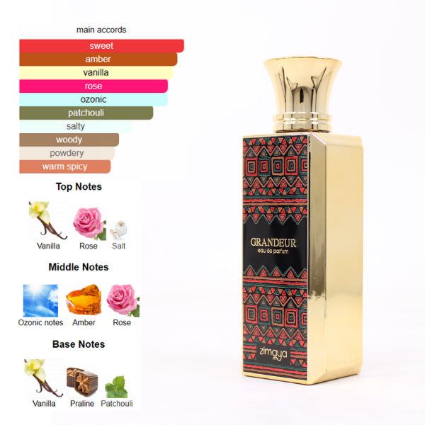 Zimaya Grandeur 3.4 Oz  Edp Unisex