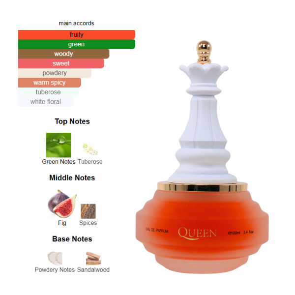 Armaf Check Mate Queen White 3.4 Oz EDP for Women