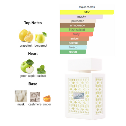 Lattafa Rave Now White 3.4 Oz Edp Unisex