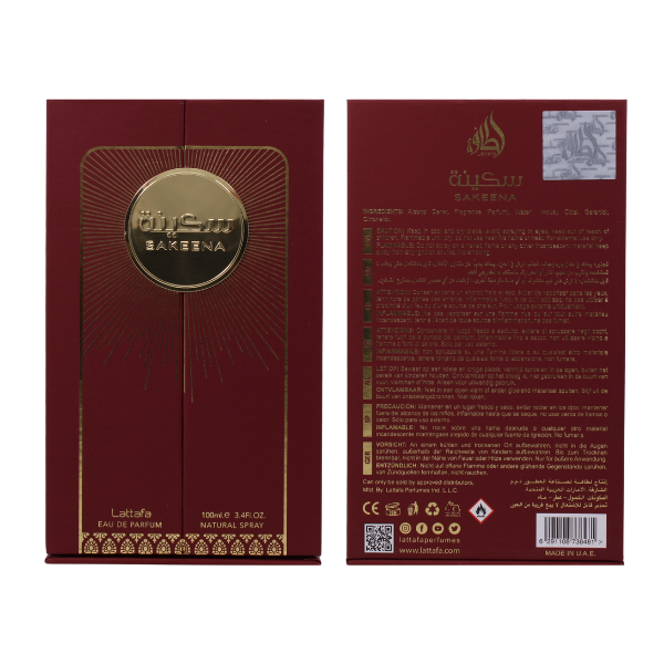 Lattafa Sakeena 3.4 Edp Unisex