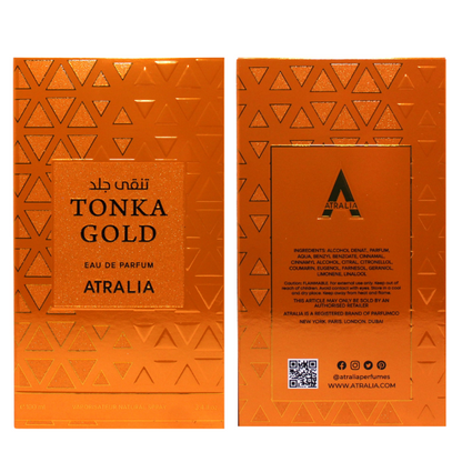 Atralia Tonka Gold 3.4 Oz EDP Unisex