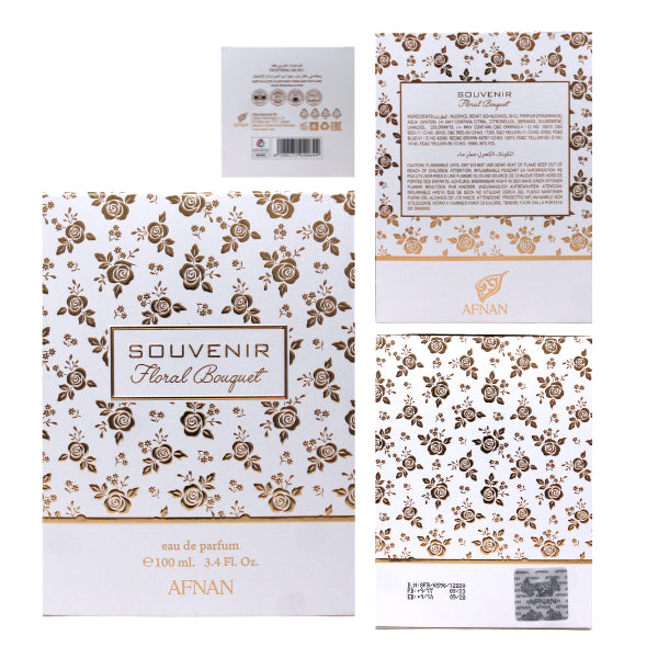 Afnan Souvenir Floral Bouquet 3.4 Oz Edp Women