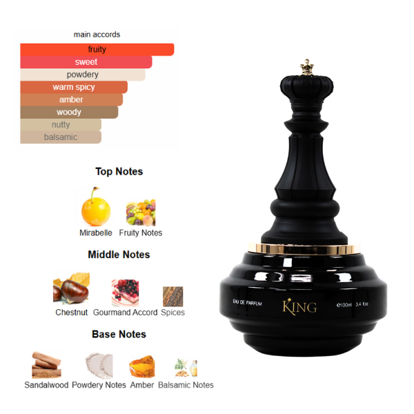 Armaf Checkmate King 3.4 Oz Edp Men