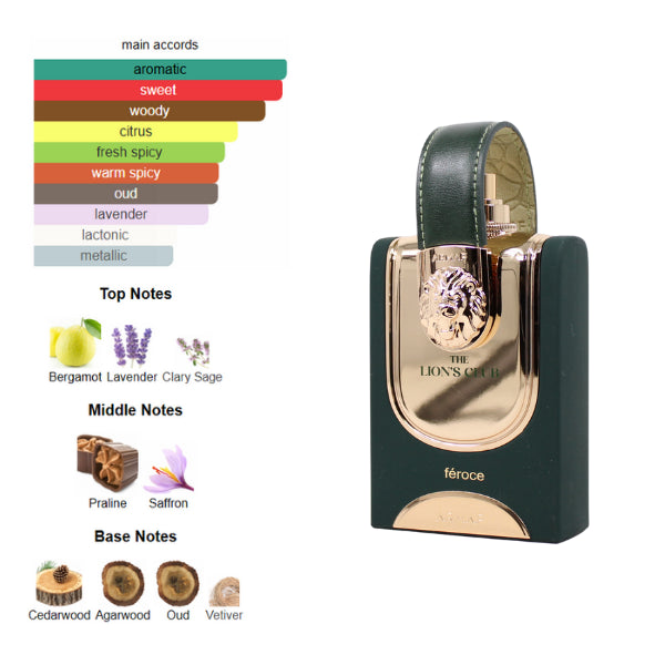 Armaf The Lion'S Club Feroce 3.4 Oz Edp Men