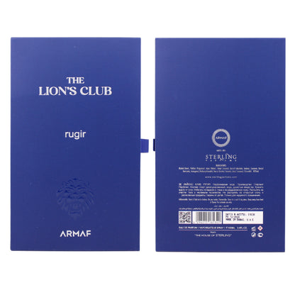 Armaf The Lion'S Club Rugir 3.4 Oz Edp Men
