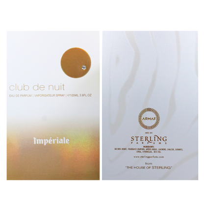 Armaf Club de Nuit Imperiale 3.6 Oz EDP for Women