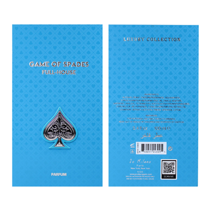 Jo Milano Game Of Spades Full House 3.4 Oz Parfum Unisex