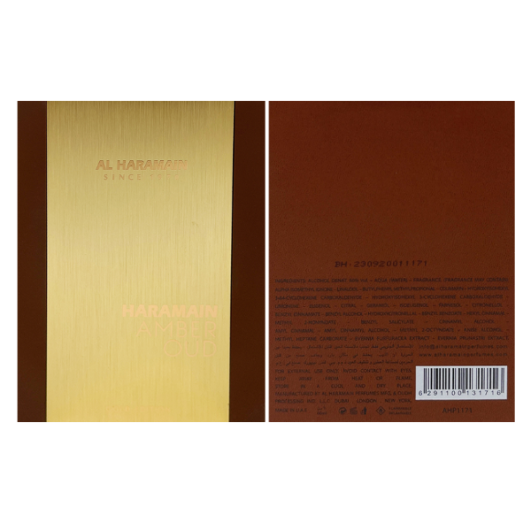 Al Haramain Amber Oud Gold 3.4 Oz Edp Unisex