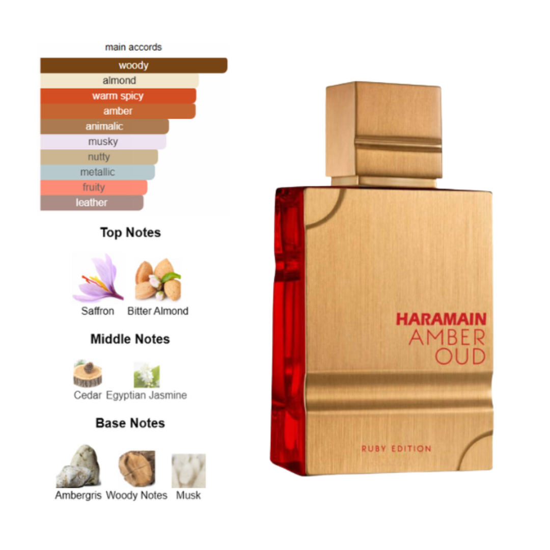 Al Haramain Amber Oud Ruby 3.3 Oz Edp Unisex
