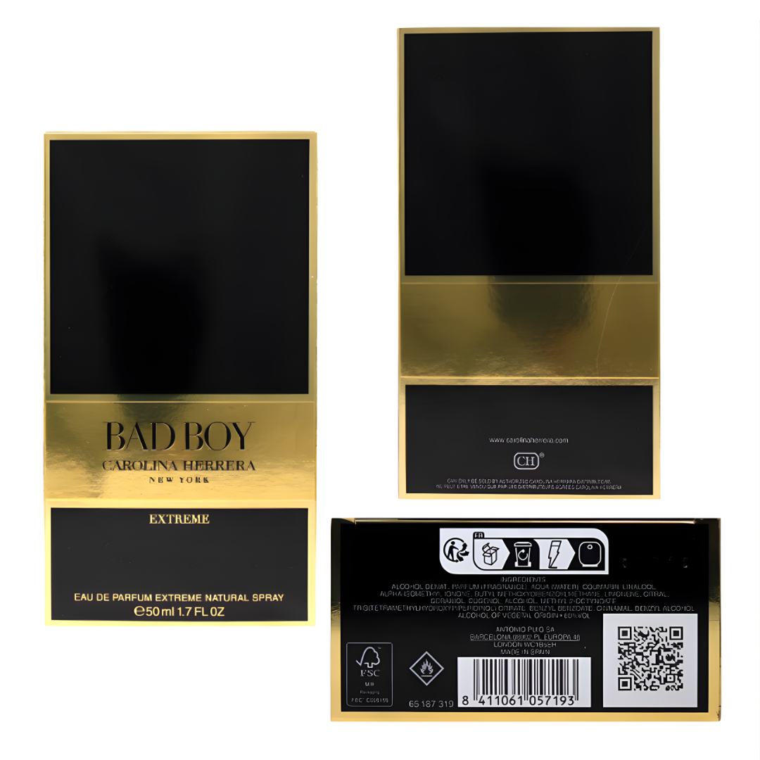 Carolina Herrera Bad Boy Extreme 1.7 Edp Men