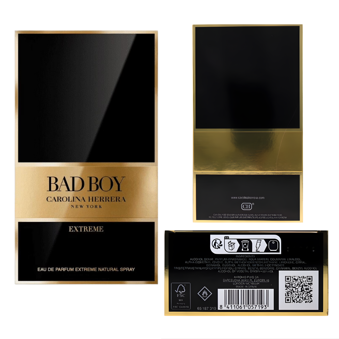Carolina Herrera Bad Boy Extreme 5.1 Oz Edp Men