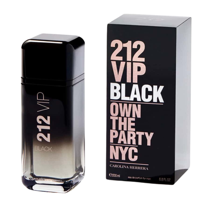 Carolina Herrera 212 Vip Black 6.7 Oz EDP for Men