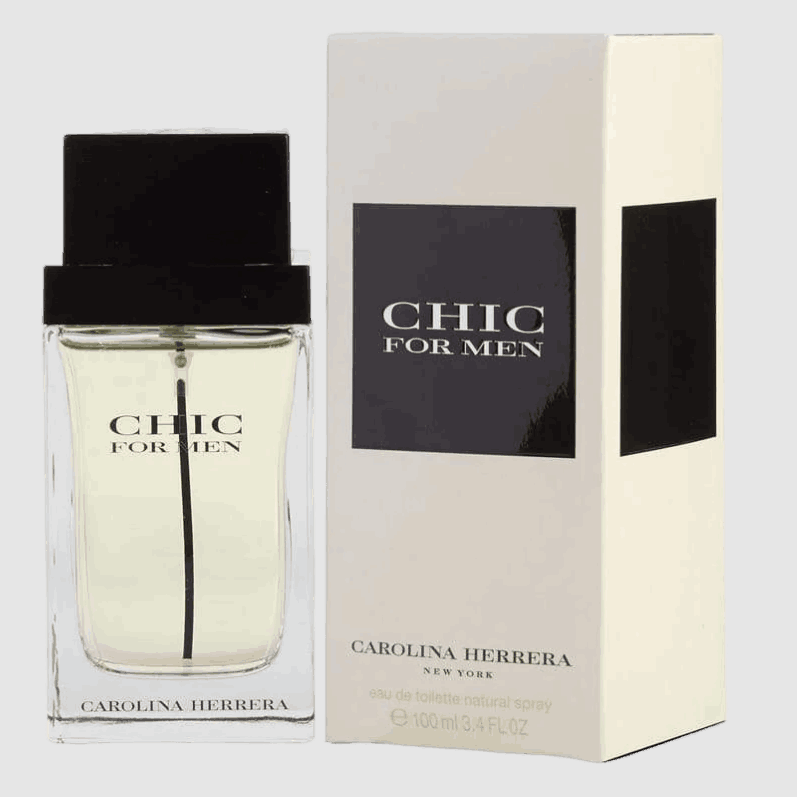 Carolina Herrera Chic for Men 3.4 Oz EDT for Men
